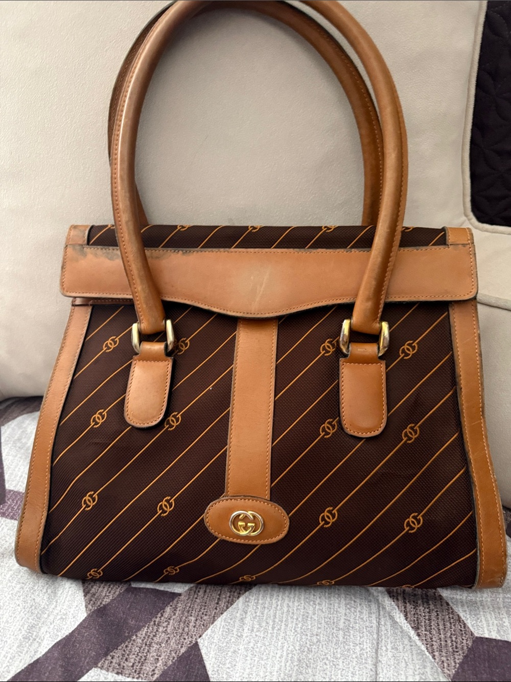 Vintage Gucci Centennial Handbag